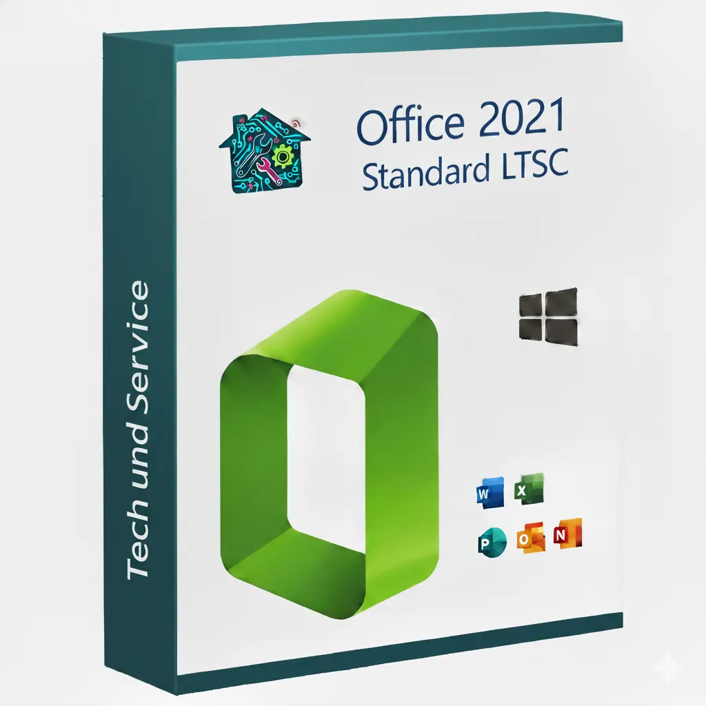 Microsoft Office 2021 Standard – Dauerlizenz (ESD) | Home & Business