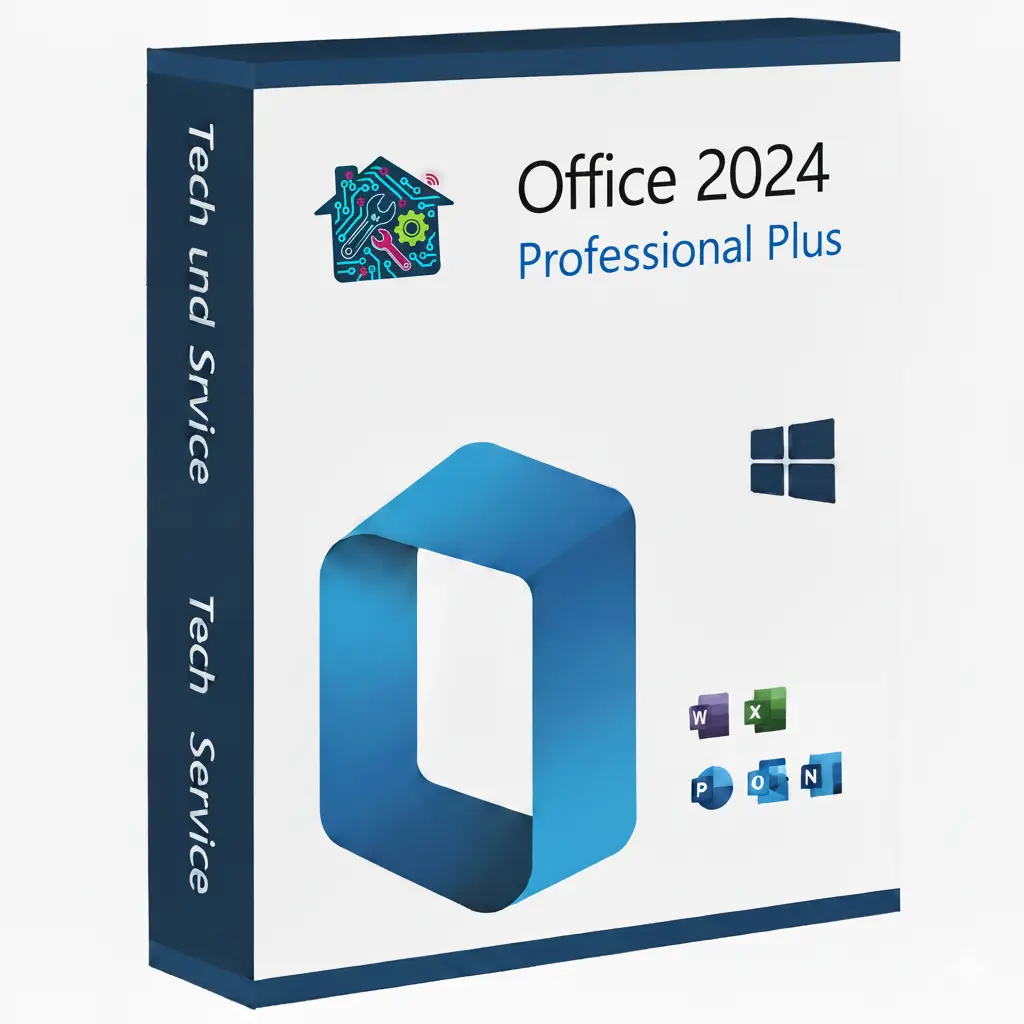 Microsoft Office 2024 Professional Plus – Dauerlizenz (ESD) | Vollständige Suite