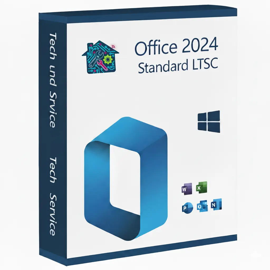 Microsoft Office 2024 Standard – Dauerlizenz (ESD) | Neueste Generation