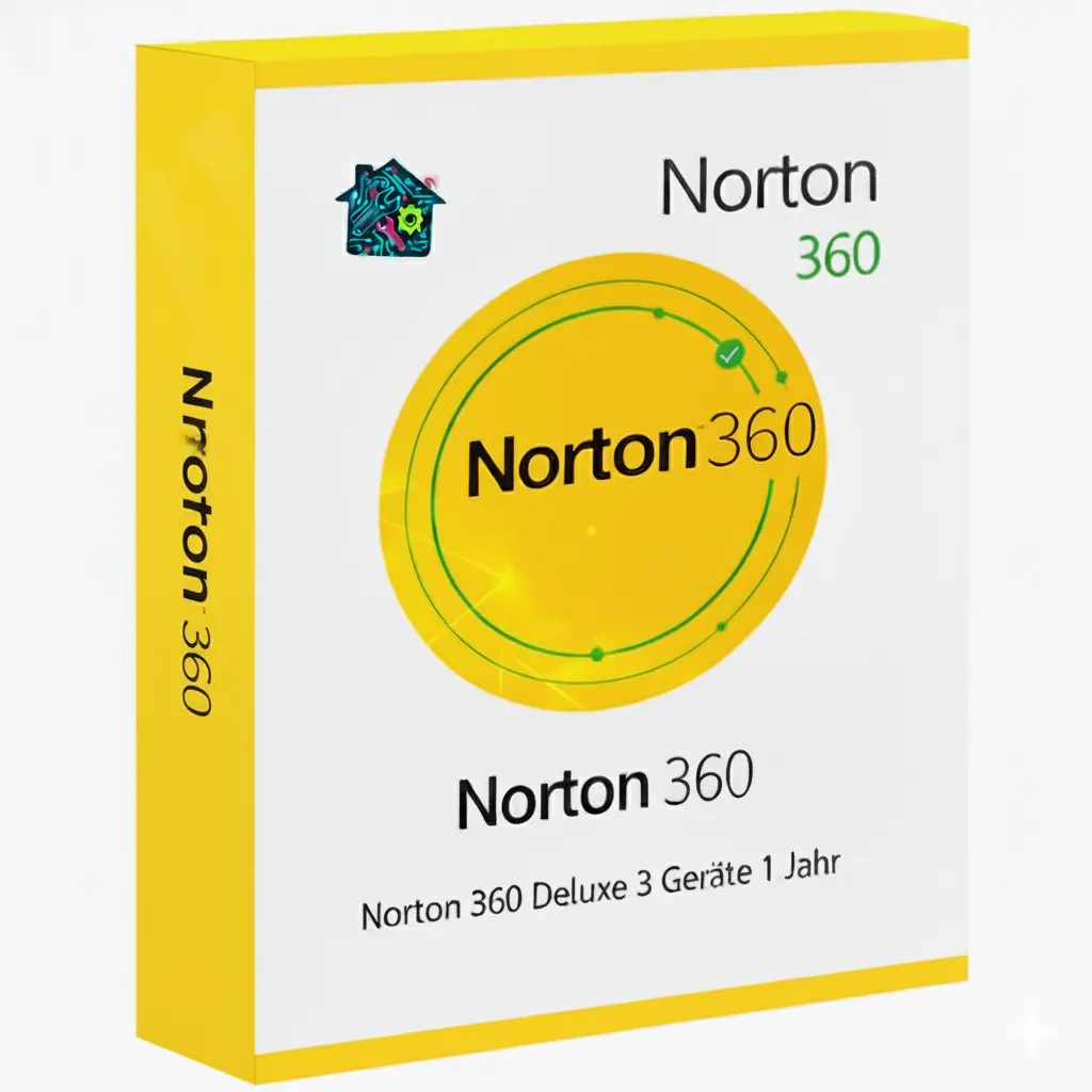 Norton 360 Deluxe – 3 Geräte / 1 Jahr (ESD) | Antivirus, VPN & Passwortmanager