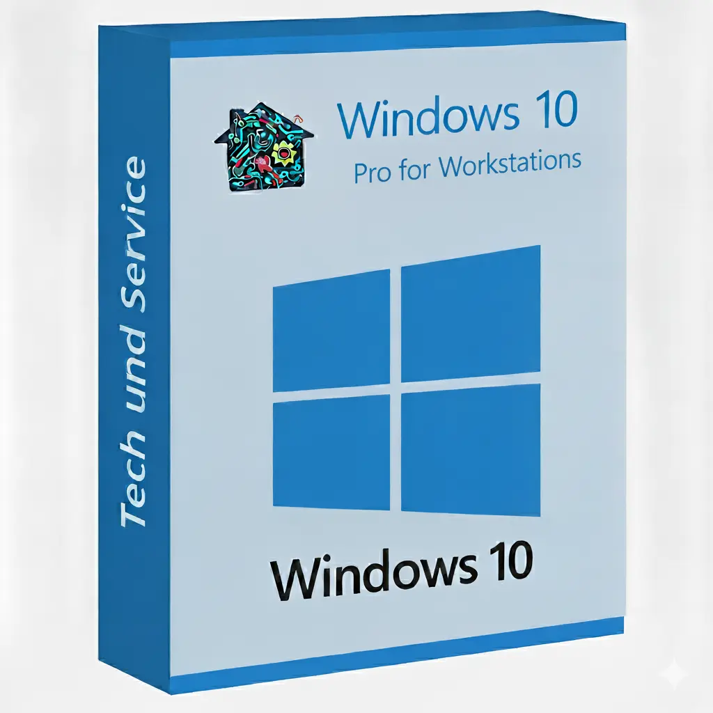Windows 10 Pro for Workstations – Aktivierungsschlüssel (ESD) | Für Workstations optimiert