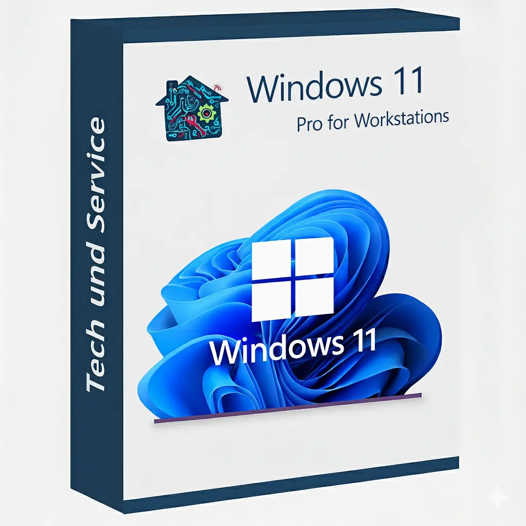 Windows 11 Pro for Workstations – Aktivierungsschlüssel (ESD) | Performance für High-End Hardware